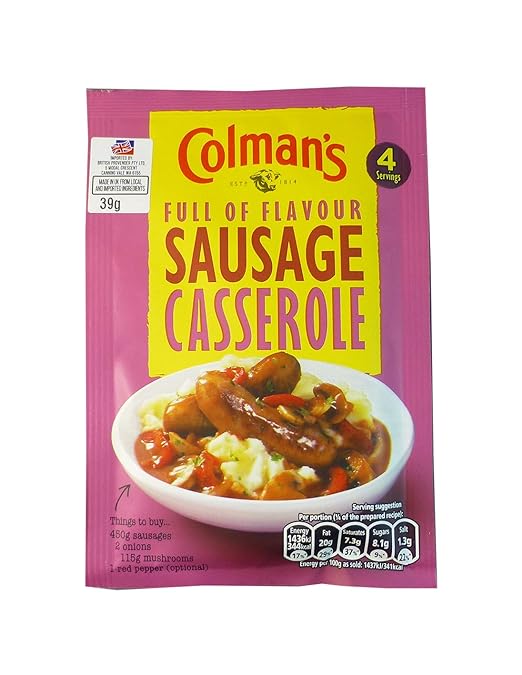 Colmans Sausage Casserole 10x25g