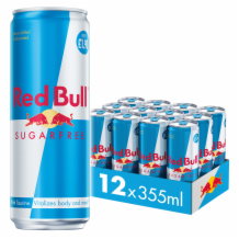 Red Bull Sugar Free Can 12x355ml