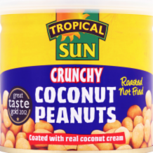 Tropical Sun Coconut Peanuts 12x165g