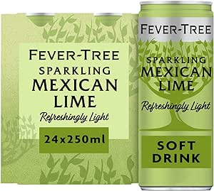 Fever Tree Sparkling Mexican Lime Soda 12x250ml