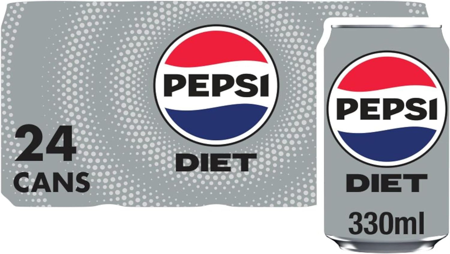 Pepsi Diet Cans 24x330mlE