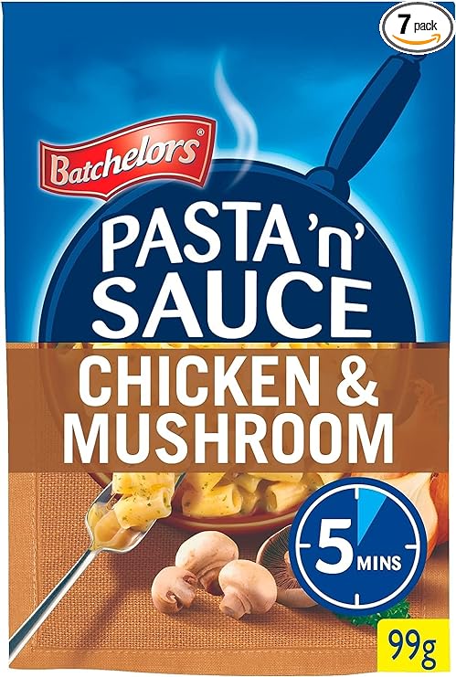 Batchelors Pasta N Sauce Chicken & Mushroom 7x99g