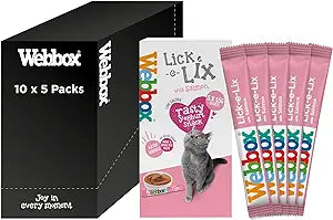 Webbox Salmon Lick-e-lix 10x15g