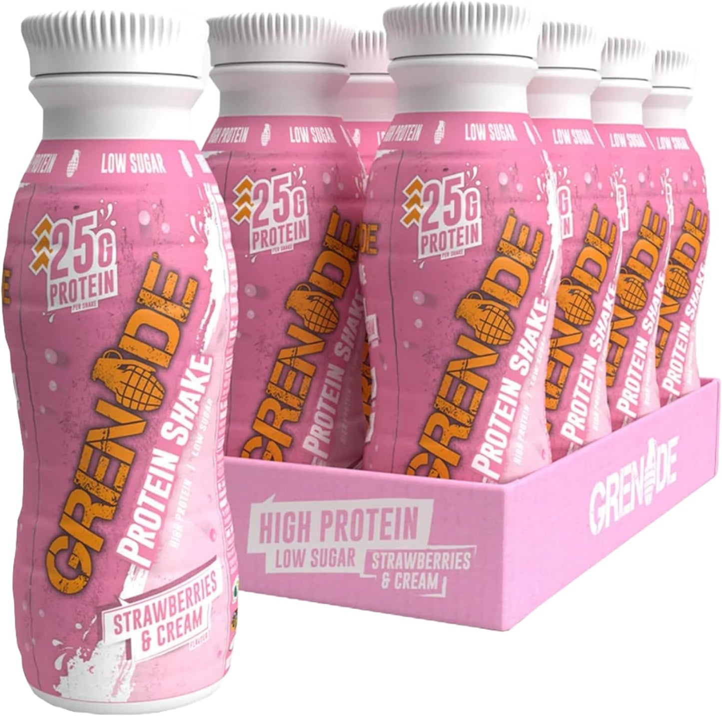 Grenade Killa Shake Strawberry & Cream 8x330ml