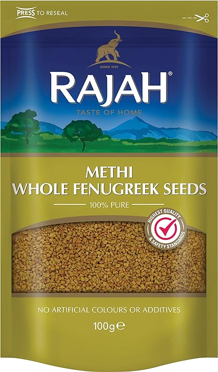 Rajah Whole Mehti (fenugreek) 10x100g