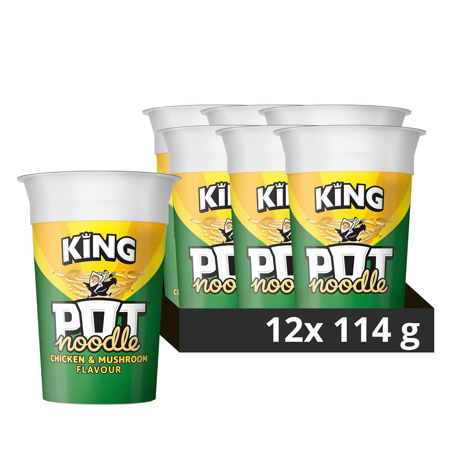 Pot Noodles Chicken And Mushroom 12x90g