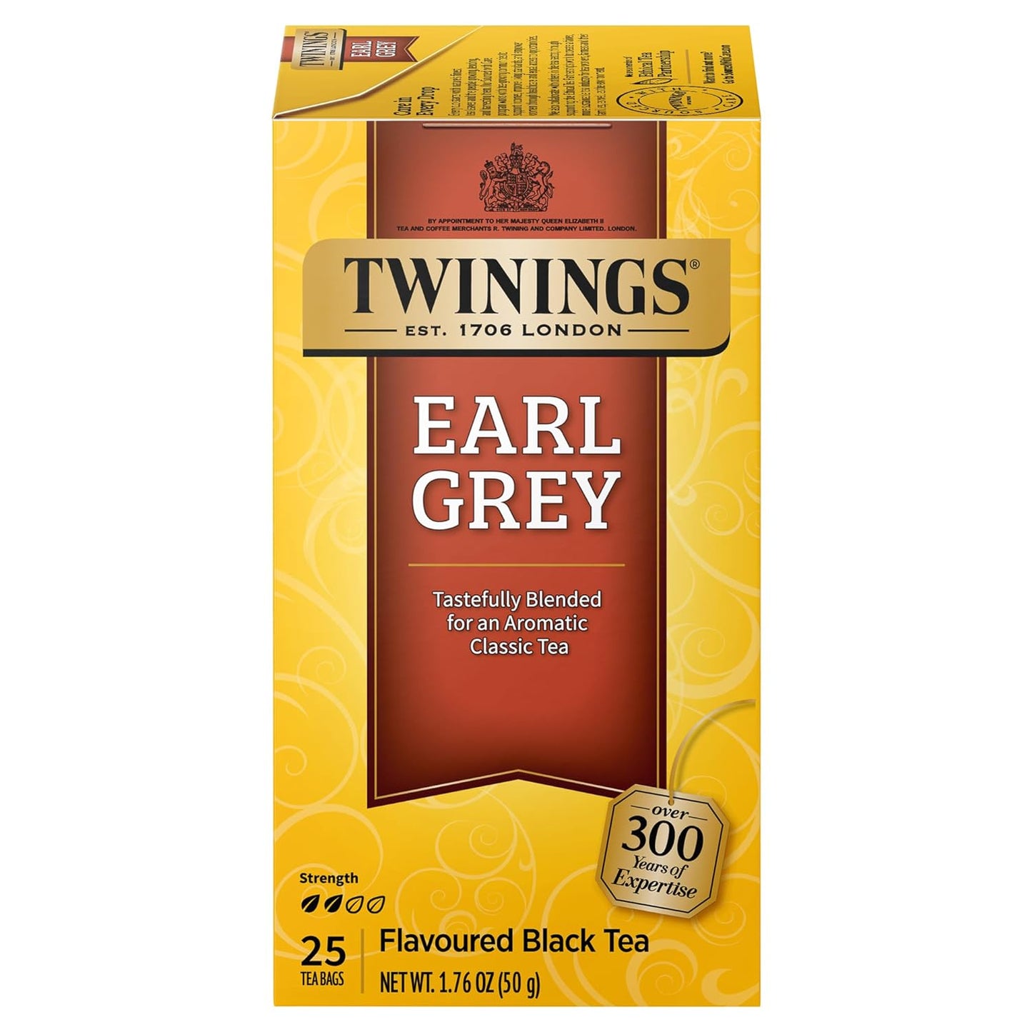 Twinings Earl Grey Tea Bags 4x40's