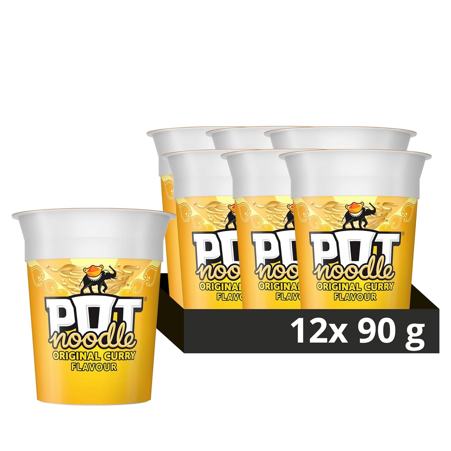 Pot Noodle Original Curry 12x90g