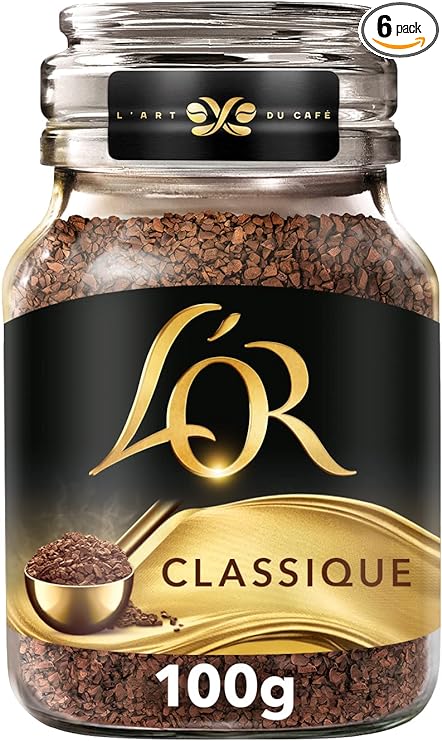 L'or Classique Instant Coffee 6x100g