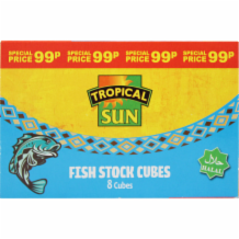 Tropical Sun Fish Cubes 12x8's