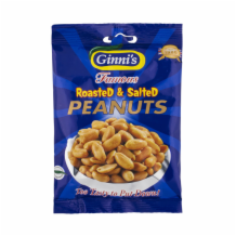 Ginni Roasted Salted Peanuts Box 10x90g