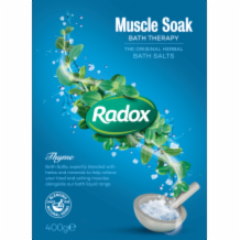Radox Muscle Soak Salts 6x400g