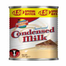 Island Sun Condensed Milk 12x397g
