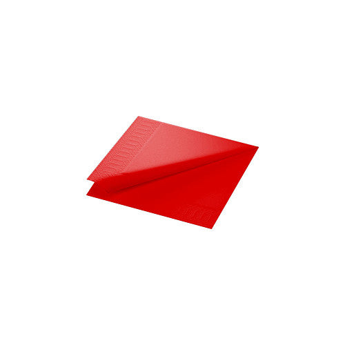 Duni 33/2ply Napkin Red 125s × 1
