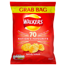 Walkers Ready Salt Grab Bag 32x45g C