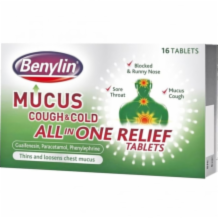 Benylin Mucus All In One For 6x16's