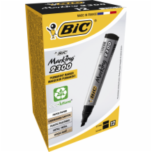 Bic Black Marker 12x12