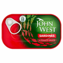John West Sardine In Tomato Sauce 12x120g