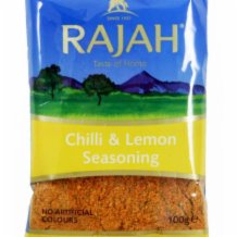 Rajah Chilli+lemon Seasoning 10x100g