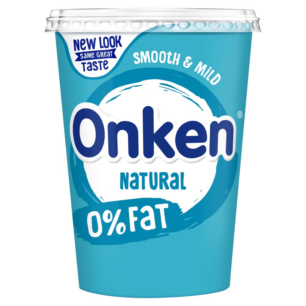 Onken 0% Fat Free Natural Yogurt 450g 450g × 1