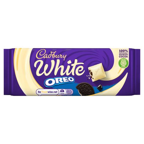 Cadbury Dairy Milk Oreo White Block 17x120g