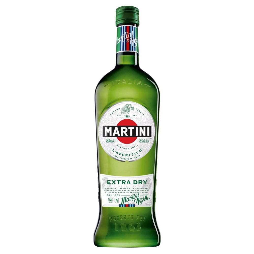 MARTINI Extra Dry Vermouth Aperitivo, 75cl 75Cl × 6