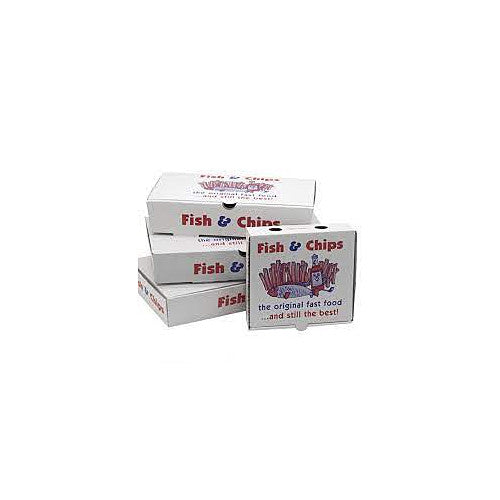 Maj Fish & Chip Box Small 100s × 1
