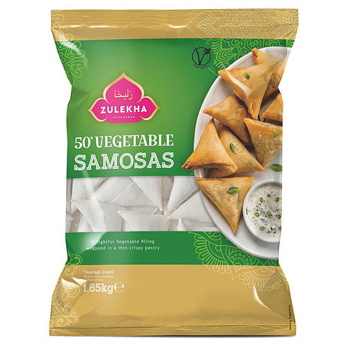 Zulelha Vegetable Samosa 50s × 1