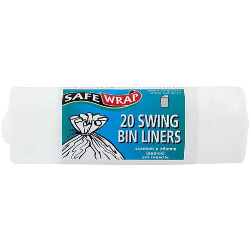 Safewrap Swing Bin Liners 20s × 4 × 6