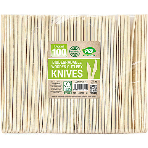 Pps Wooden Knife 100s × 1