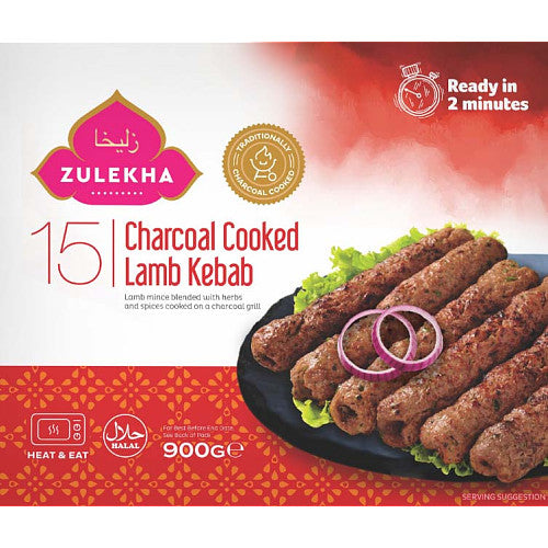 Zulekha Lamb Charcoal Kebab 15s × 1