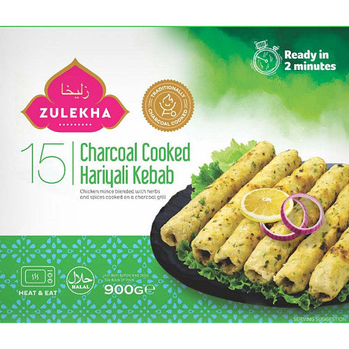Zulekha Classic Chicken Charcoal Kebab 15s × 1