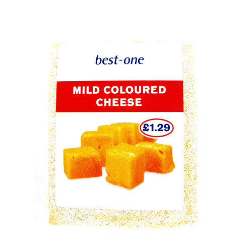 Bestone Mild Coloured Cheddar PM £1.29 150g × 1