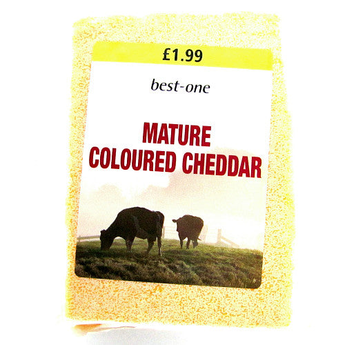Bestone Mature Coloured Cheddar PM £1.99 200g × 1