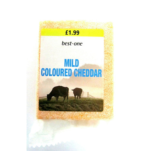 Bestone Mild Coloured Cheddar PM £1.99 200g × 1