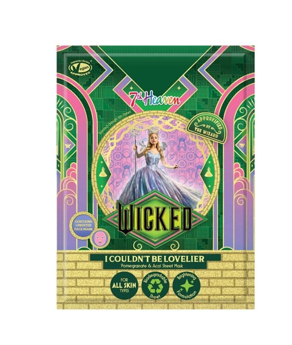 7TH HEAVEN WICKED I COULDNT BE LOVELIER POMEGRANTE AND ACAI SHEET MASK 1 Sheet Mask Skin Wash Asetena Pa