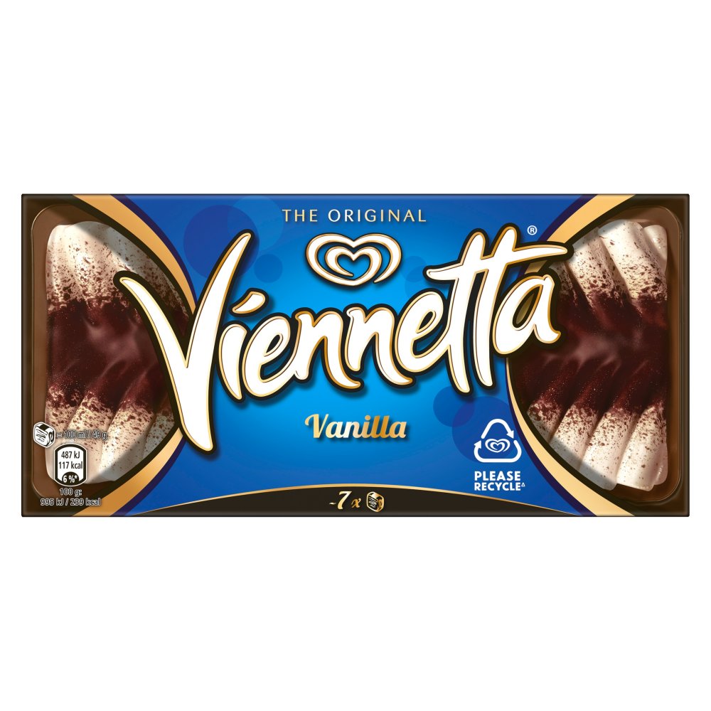 Viennetta Ice Cream Vanilla 650 ml 650ml × 1