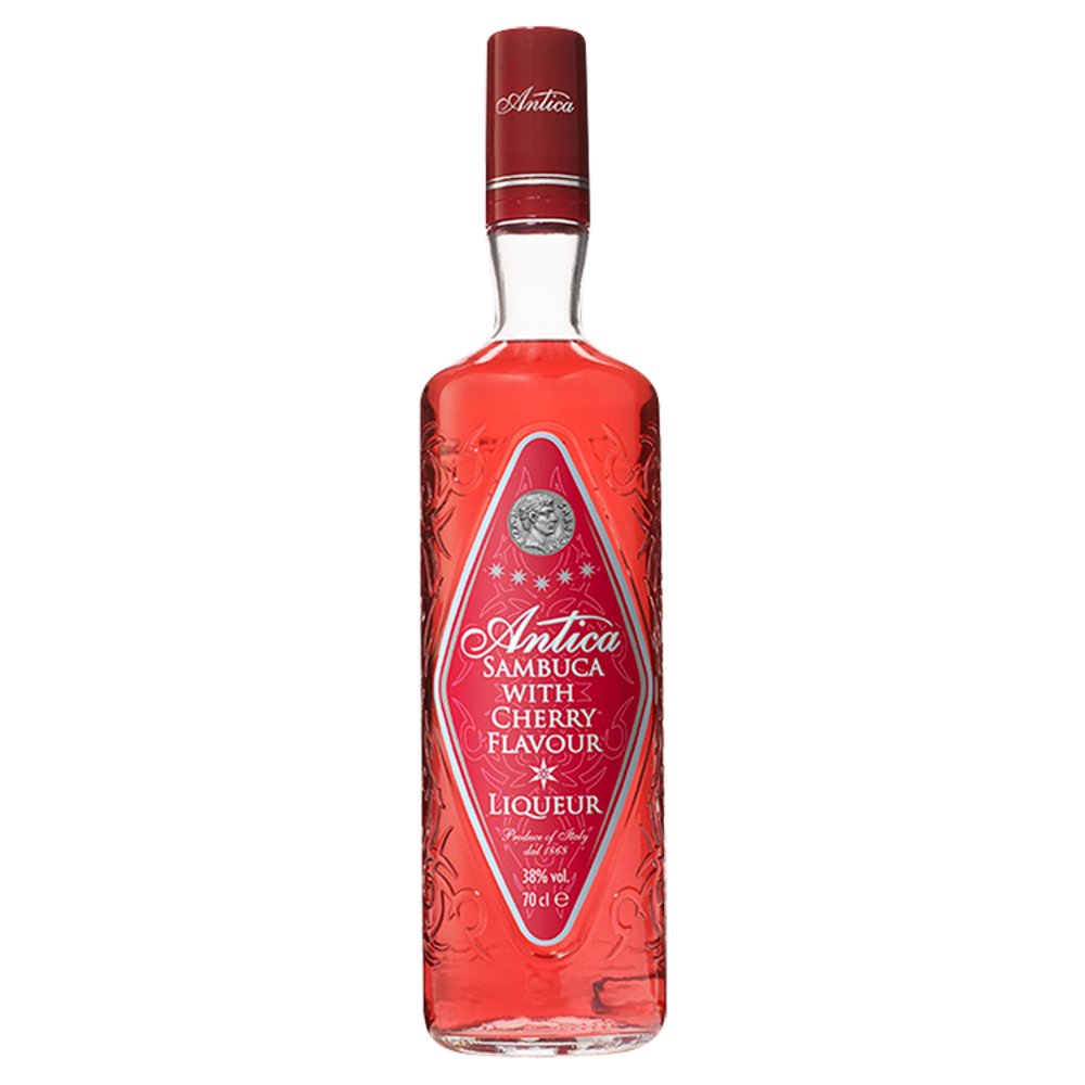 Antica Sambuca with Cherry Flavour Liqueur 70cl 70Cl × 6