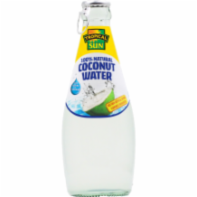 Tropical Sun Natural Coconut Water Glass 6x300ml