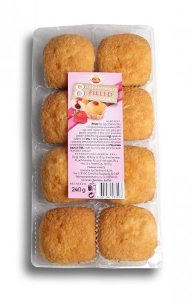 Strawberry Filled Fairy Cakes 1x7104