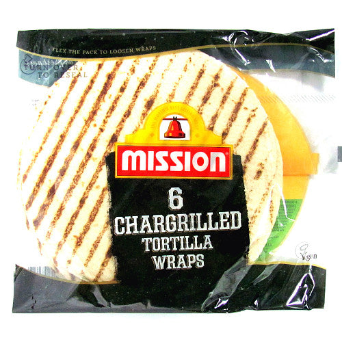 Mission Chargrilled Wrap 6pk × 1