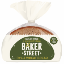 Baker Street Rye & Wheat Bread 1x500g
