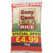 Village Pride Easy Cook Rice Std Bag 1x5kg