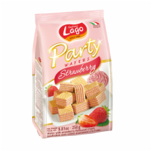 Lago Strawberry Wafers 1x6011