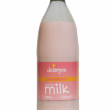 Delamere Strawberry Flavoured Milk 12x500ml