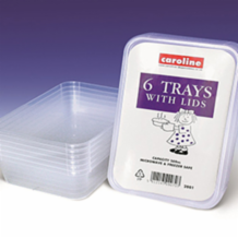 Cline Plastic Container 6x500ml
