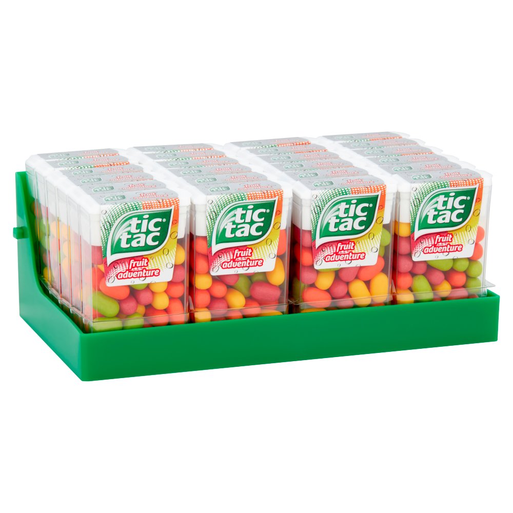 Tic Tac Fruit Adventure Mint Sweets 18g
