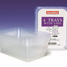 Cline Plastic Container 4x1000ml