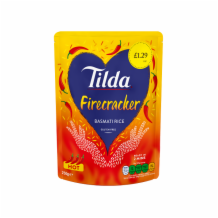 Tilda Steamed Firecracker Hot Spicy Basmati 6x250g