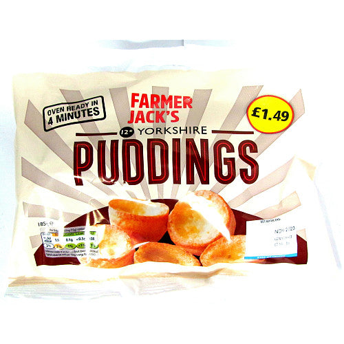 F/Jack Yorkshire Puddings PMP £1.49 12s 12s × 1